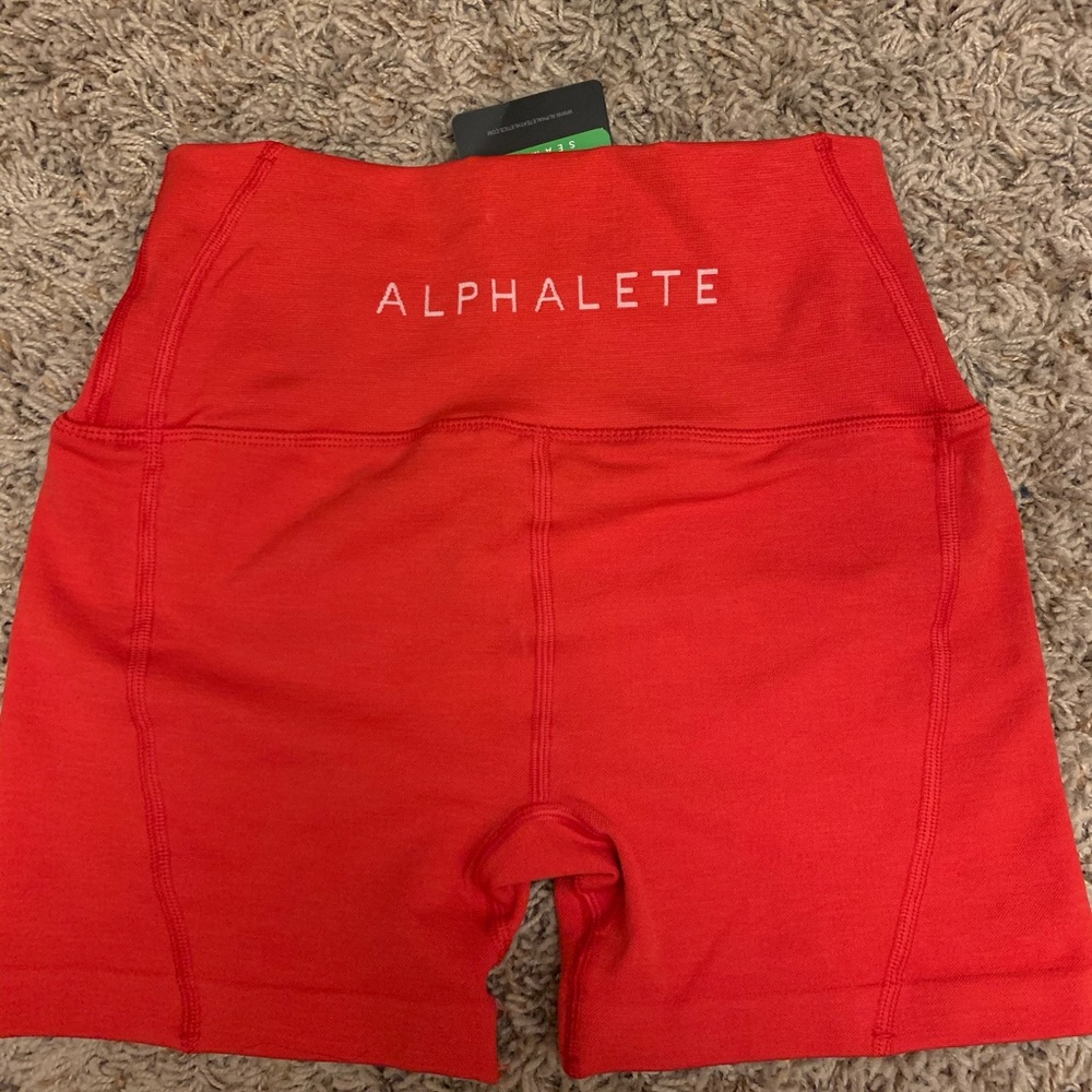 Alphalete R6 Formula Red Revival Shorts